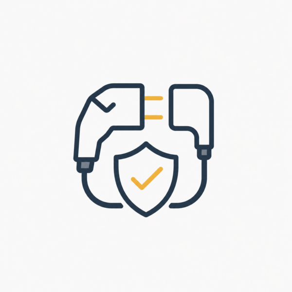 Normgerechter Anschluss Icon